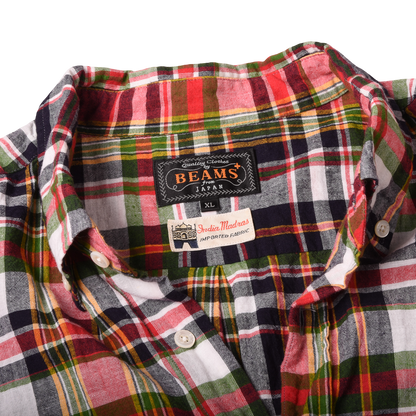 Beams Japan Madras Shirt