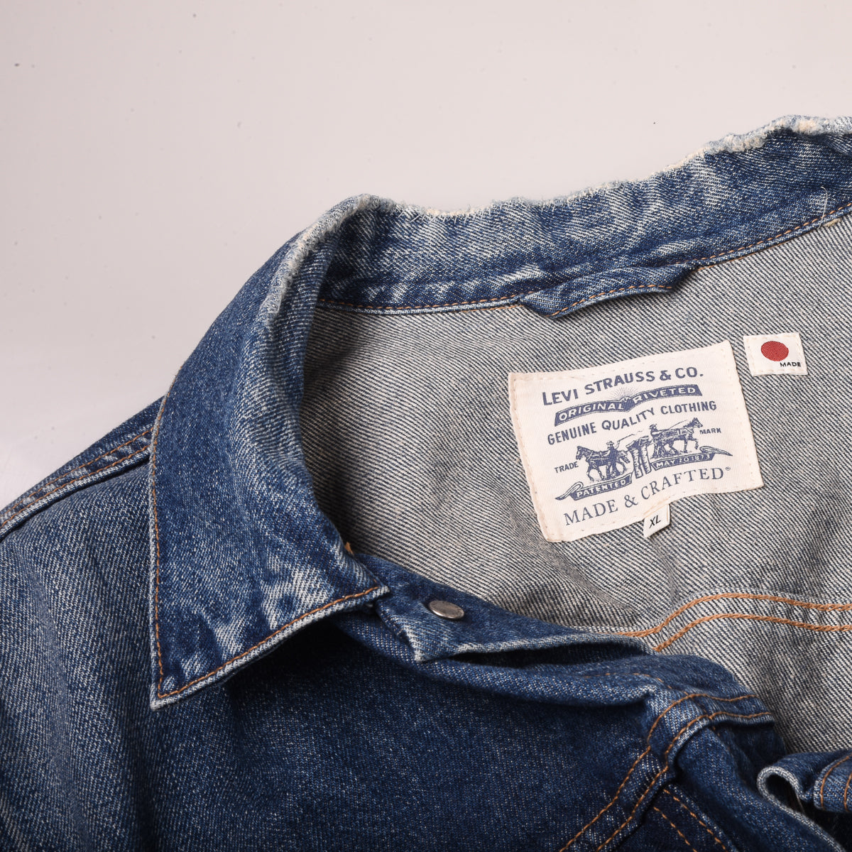 Levis Made and Crafted Denim Jacket Made In Japan