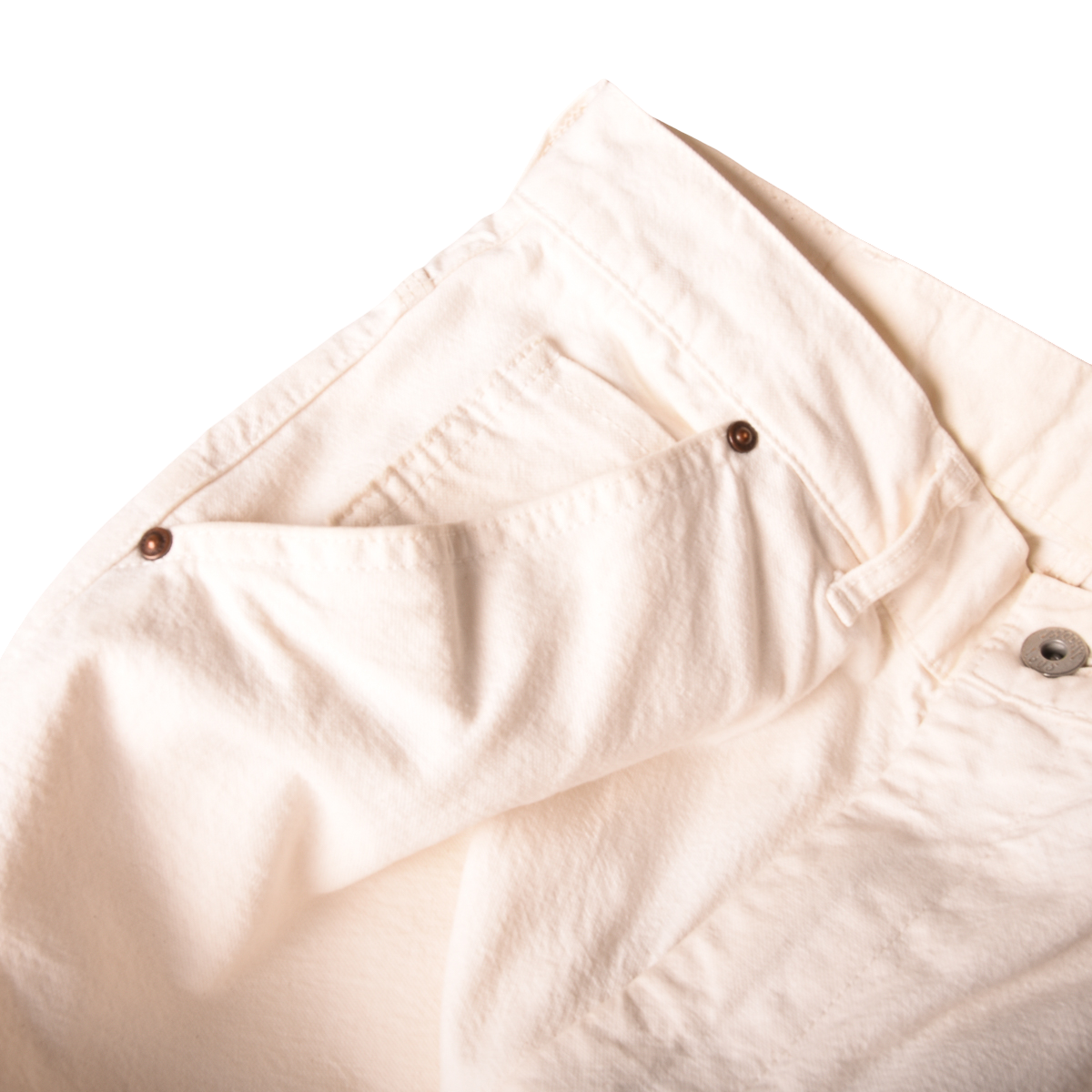 Trophy Clothing Off White Selvedge Denim