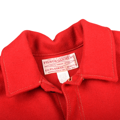 Filson 1897 Collection Edition Scarlet Mackinaw Cruiser 431 of a limited 897 pieces