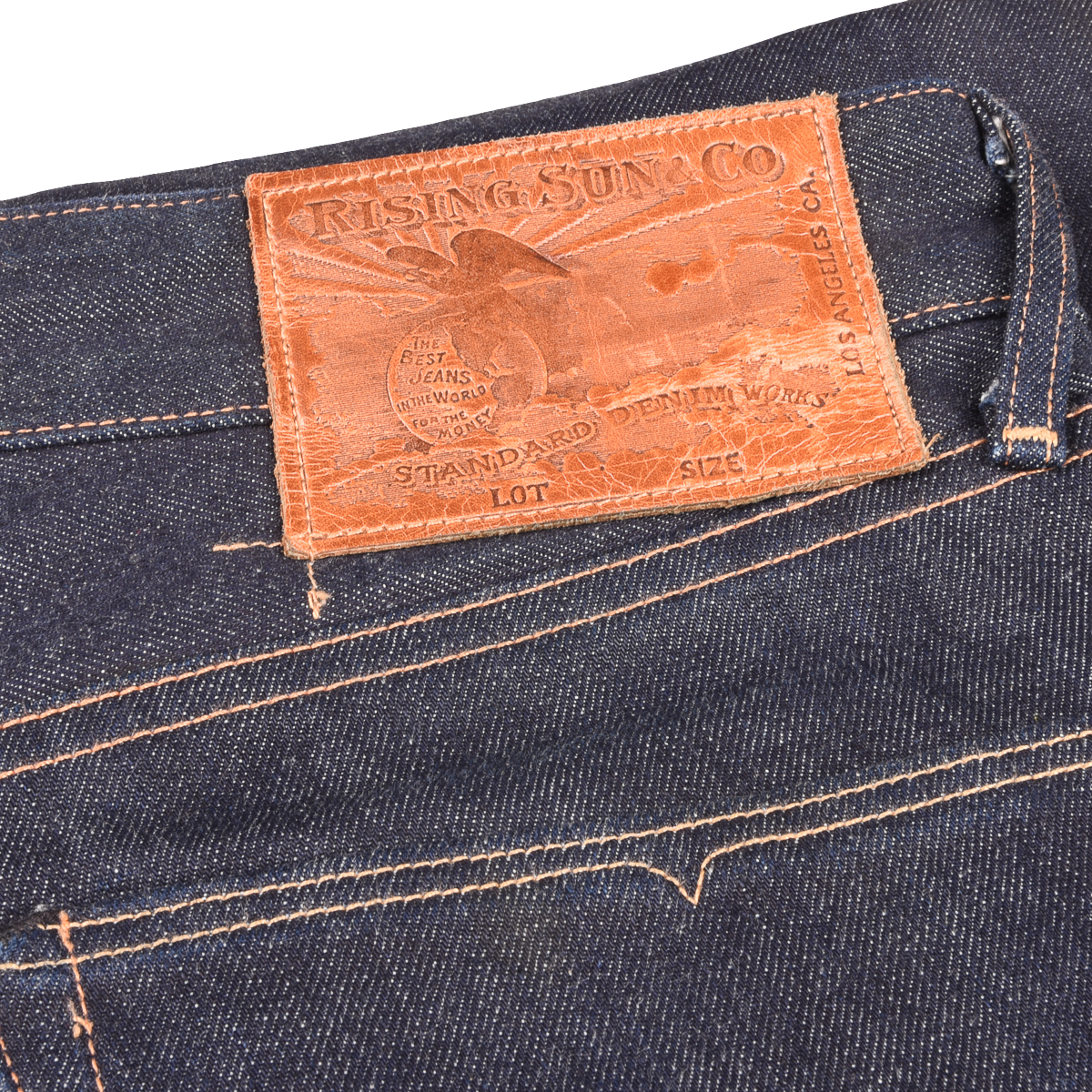 Rising Sun Straight Leg Selvedge Denim