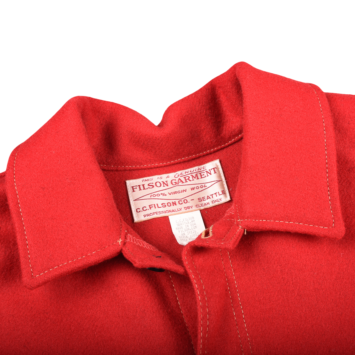 Filson 1897 Collection Edition Scarlet Mackinaw Cruiser 431 of a limited 897 pieces