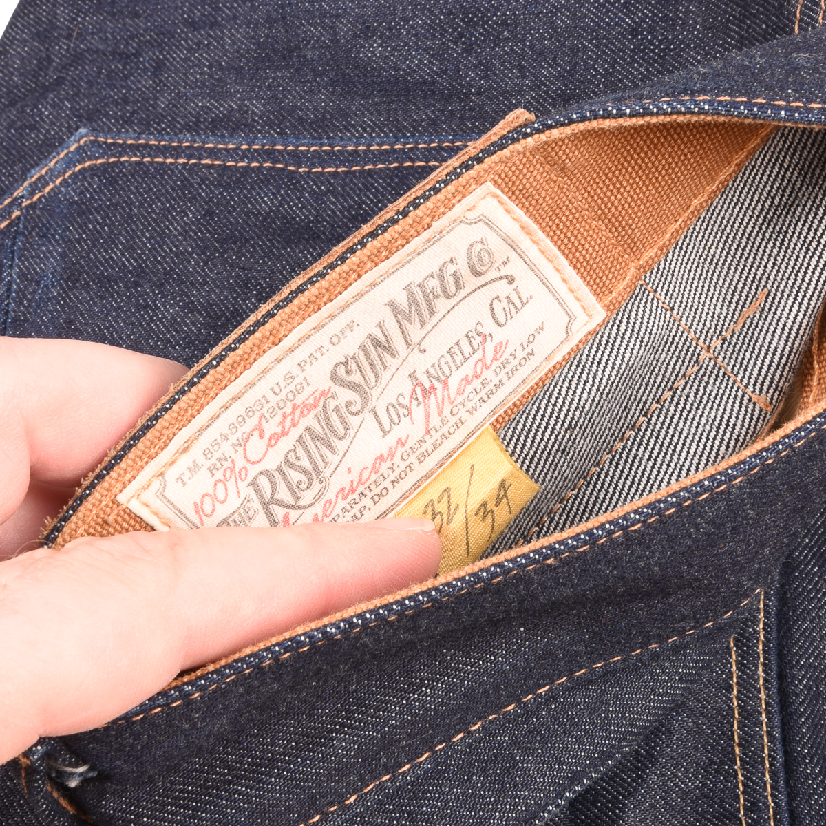 Rising Sun Straight Leg Selvedge Denim