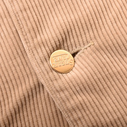 Sugar Cane Corduroy Work Coat Beige Size