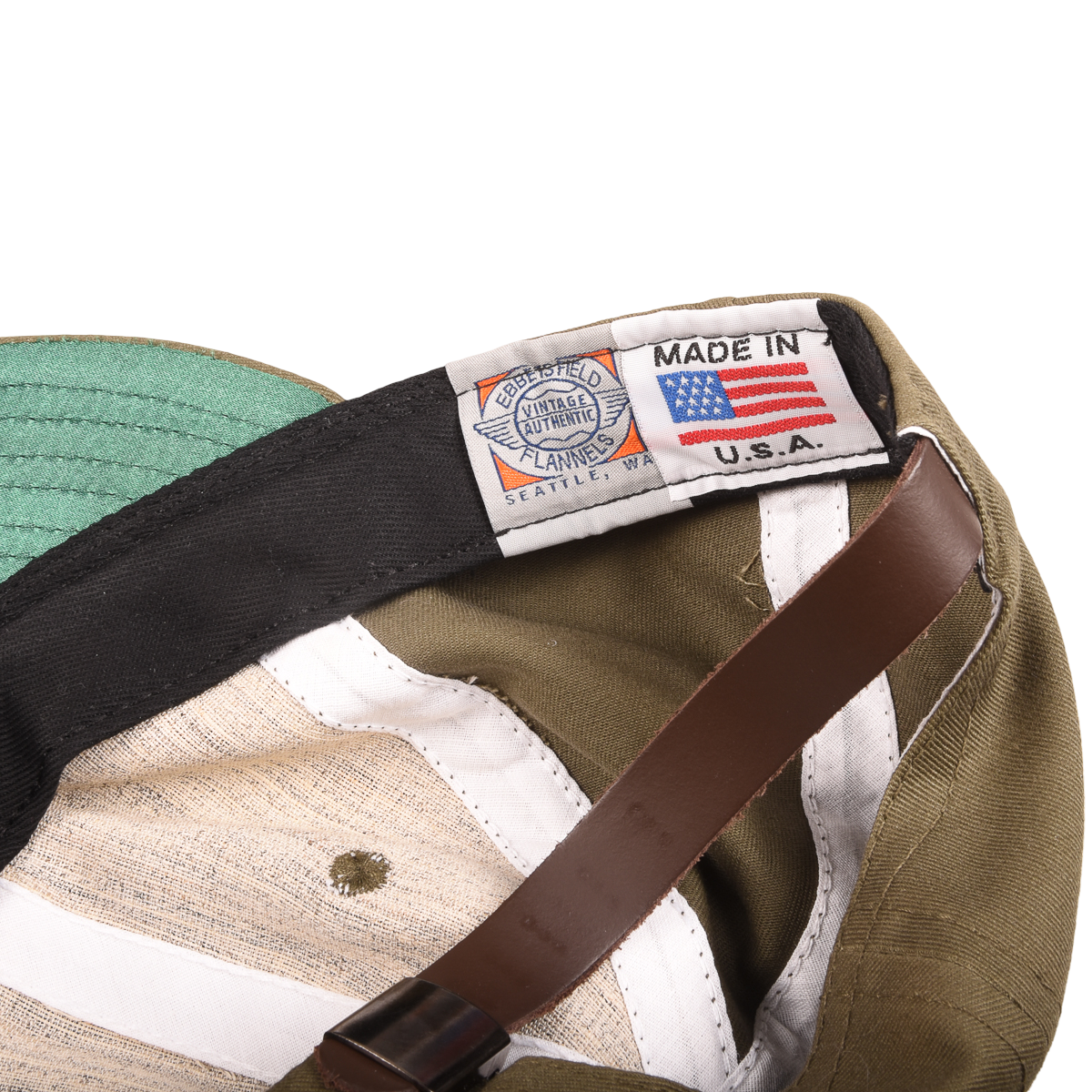 Ebbets Field Army Green Cap