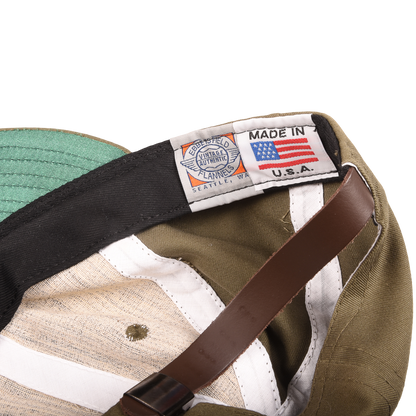 Ebbets Field Army Green Cap