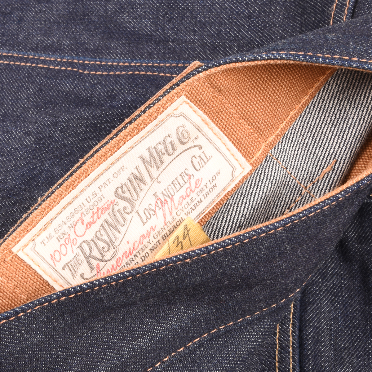 Rising Sun Straight Leg Selvedge Denim