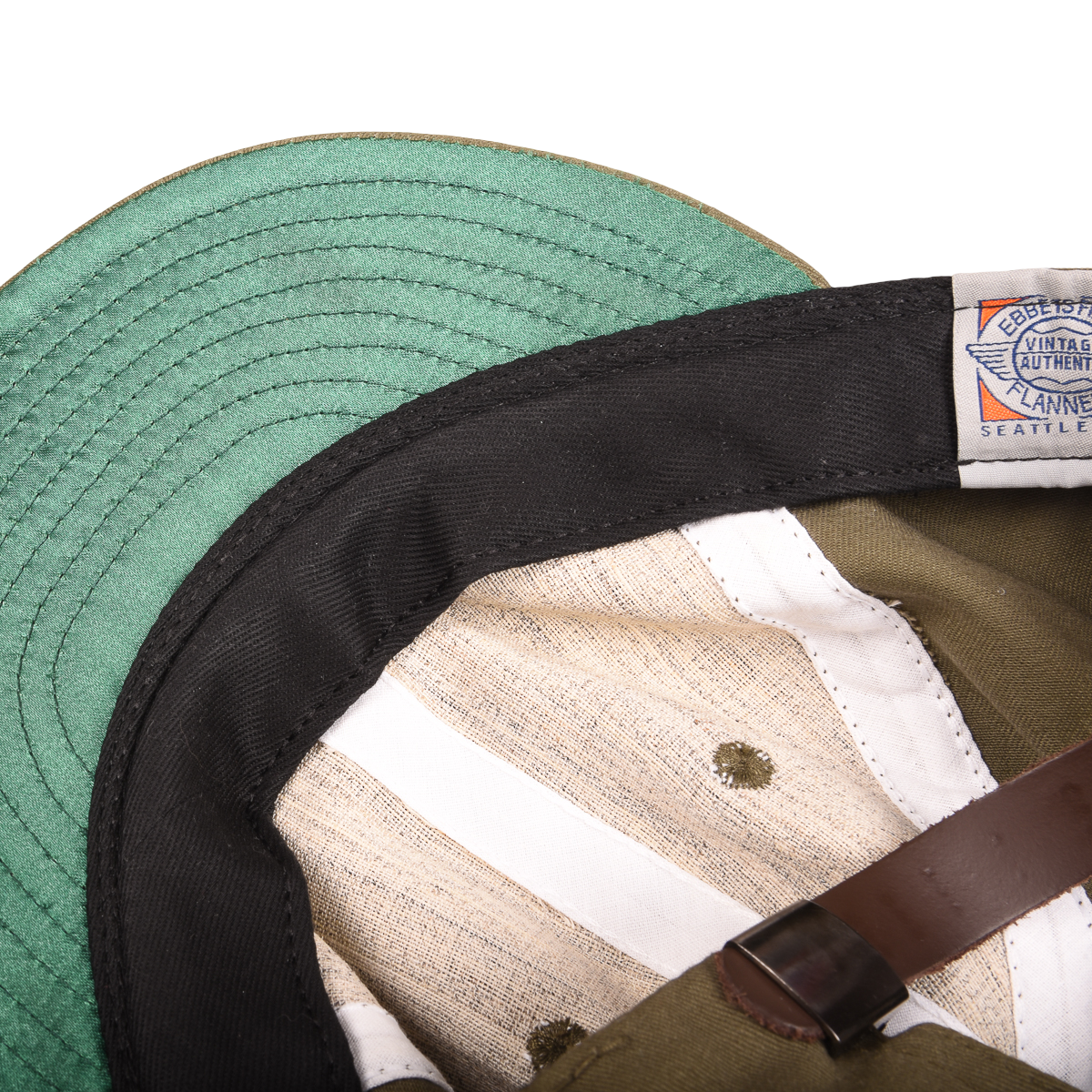 Ebbets Field Army Green Cap