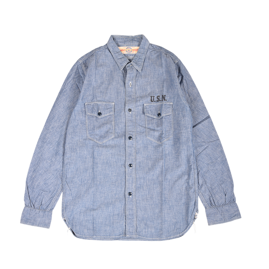 Real McCoys USN Chambray Shirt