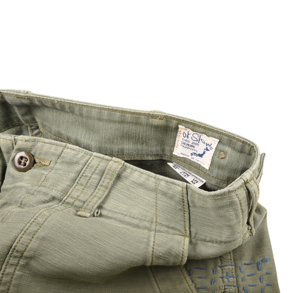Orslow Fatigue Pants Repaired Made In Japan