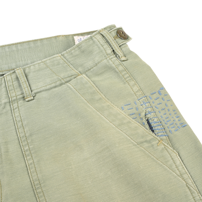 Orslow Fatigue Pants Repaired Made In Japan