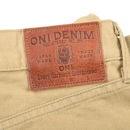 Oni Denim Selvedge Jeans Olive 12oz