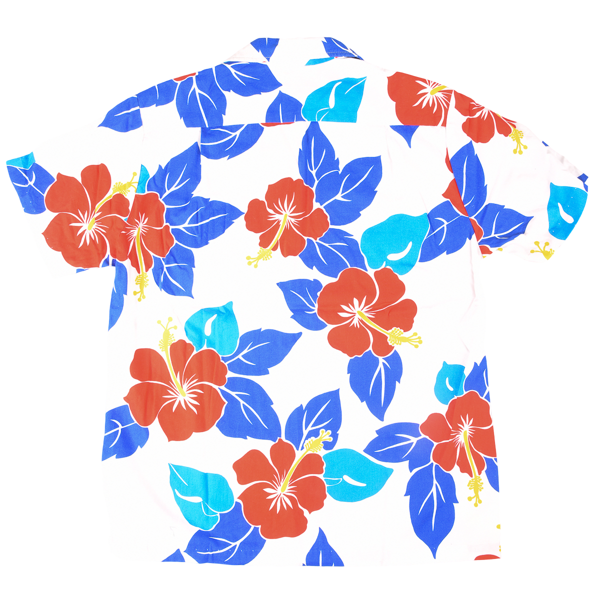 Vintage Rai Nani Hawaiian 'Plumeria' Shirt Made in Hawaii