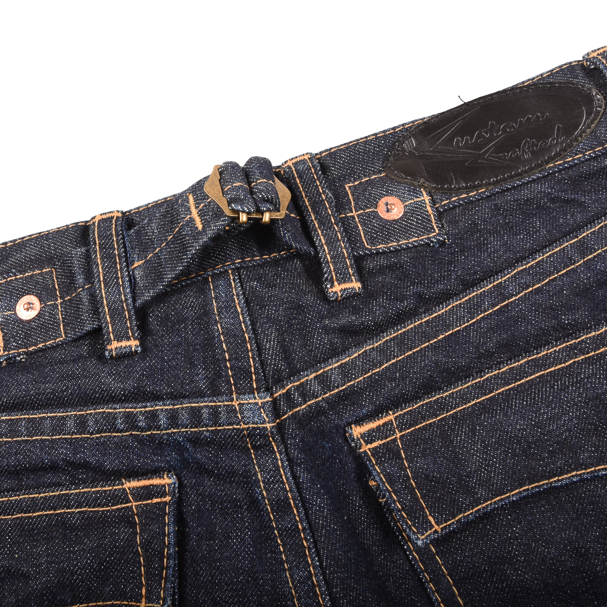 Womens Japanese Selvedge Buckle Back Deadstock W26