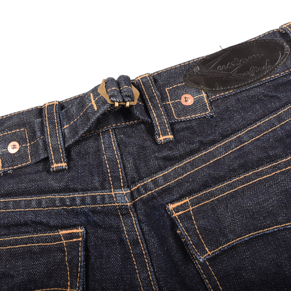 Womens Japanese Selvedge Buckle Back Deadstock W26