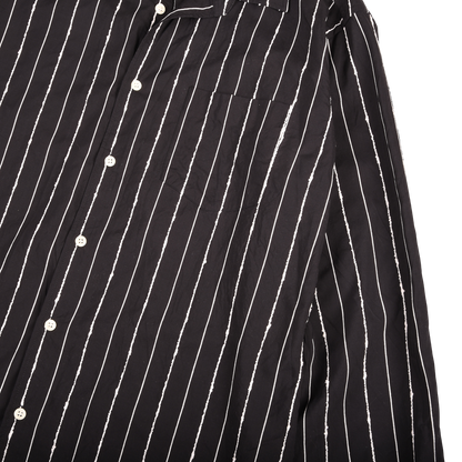 Soulland Copenhagen Black & White Stripe Shirt