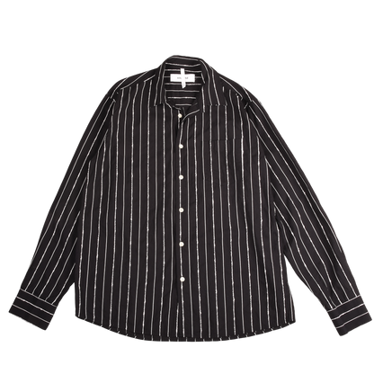 Soulland Copenhagen Black & White Stripe Shirt