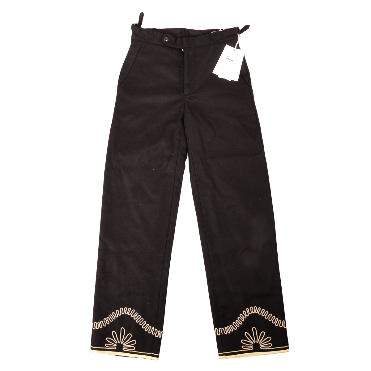 Bode Tailored Embroidery Trousers