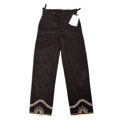 Bode Tailored Embroidery Trousers