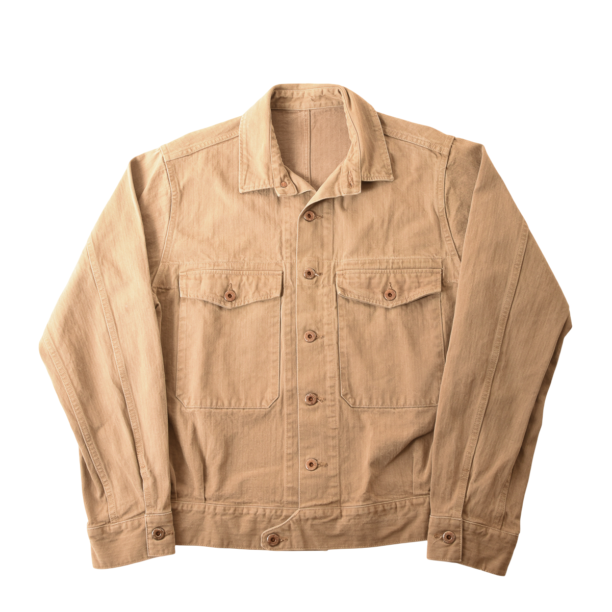 Orgueil Herringbone Army Jacket