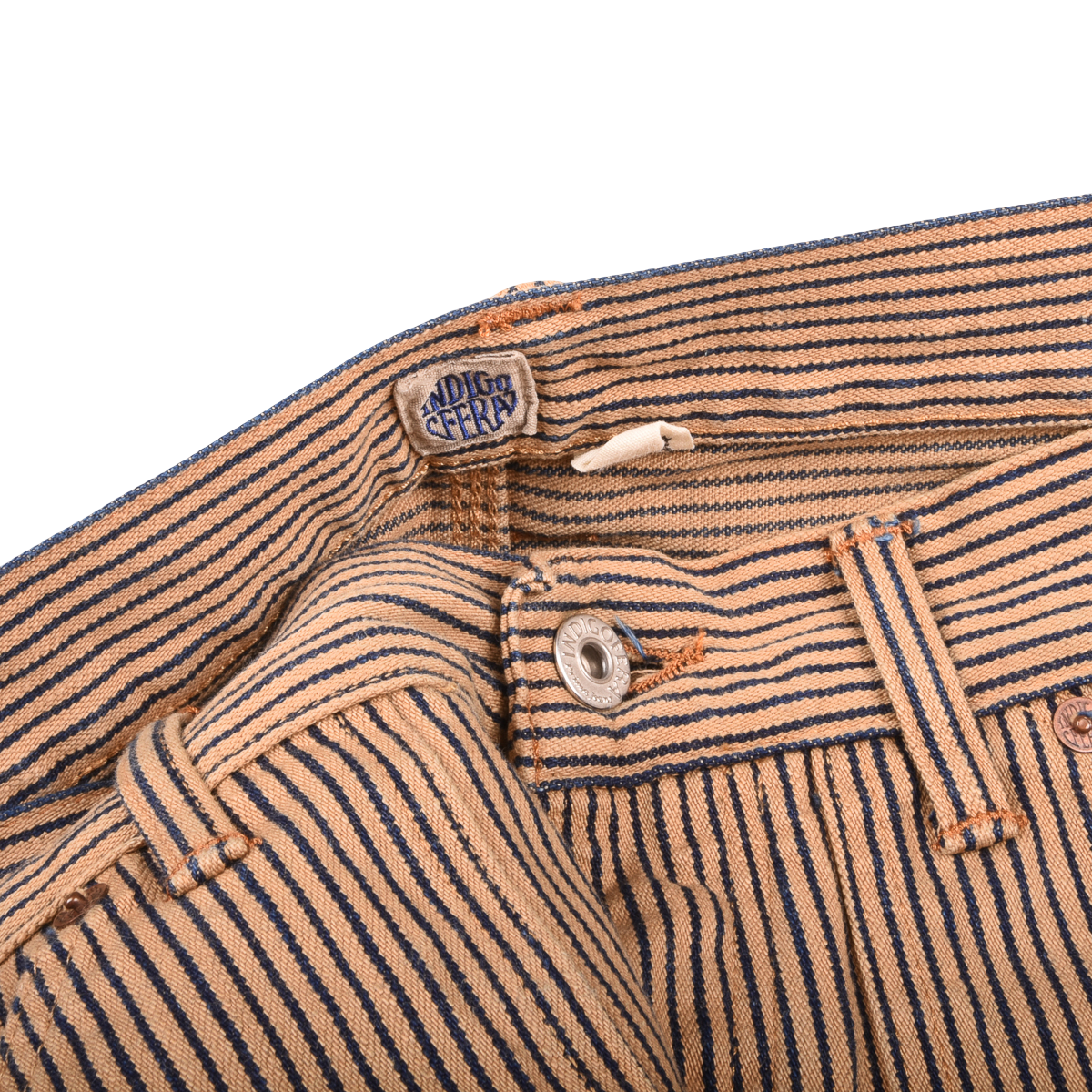 Indigofera Hickory Stripe ‘Wendell’ Pant