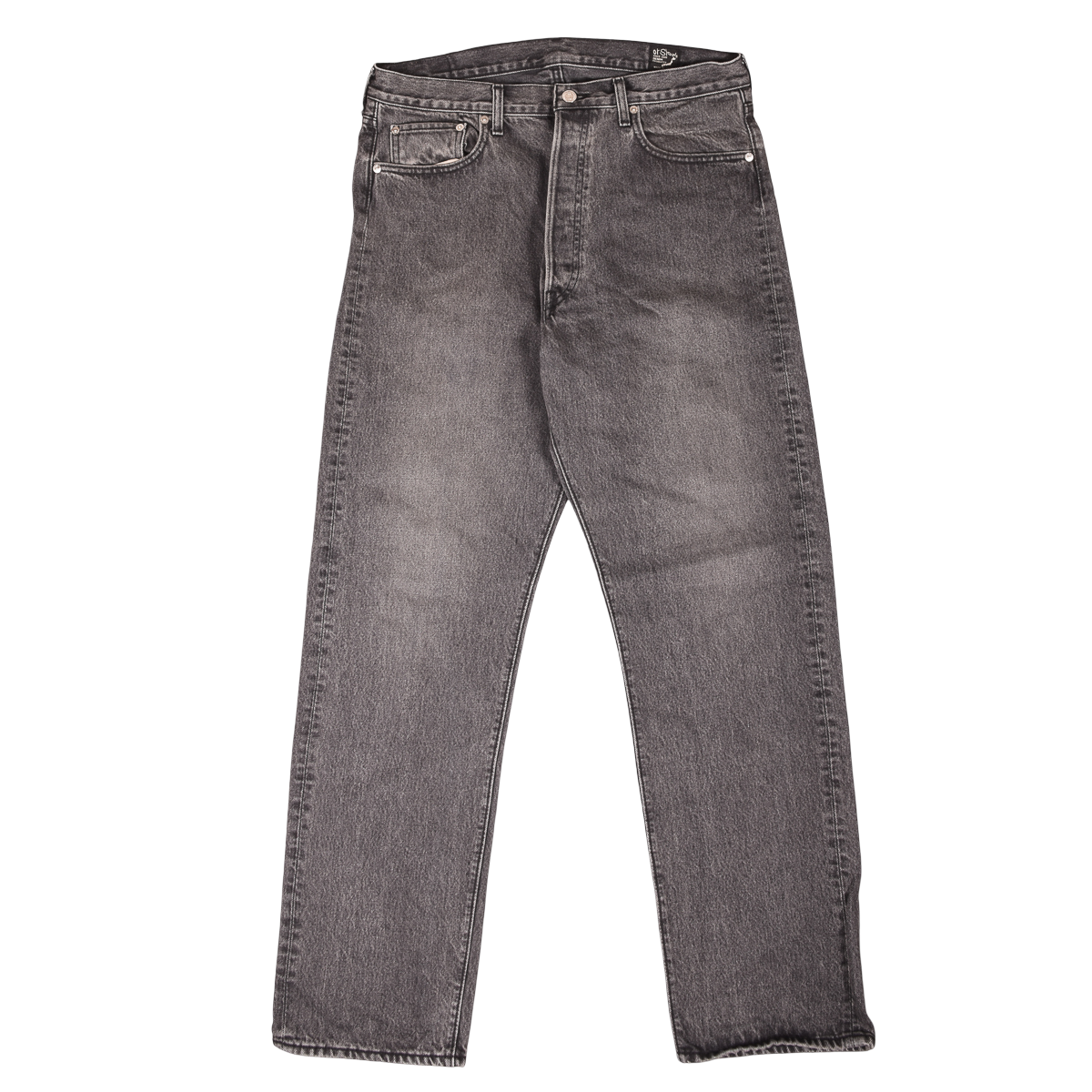 Orslow Faded Black Denim Lot.105w