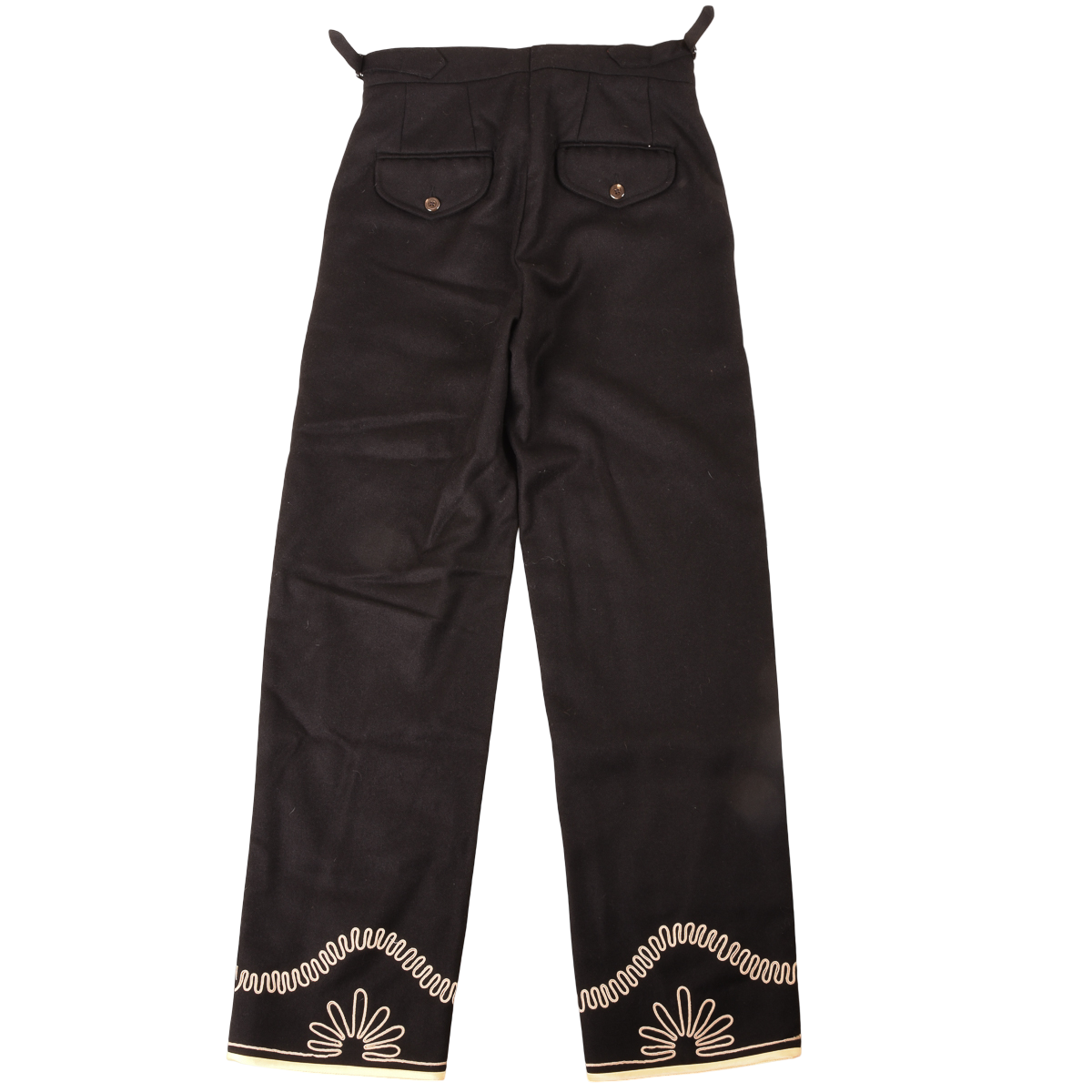 Bode Tailored Embroidery Trousers