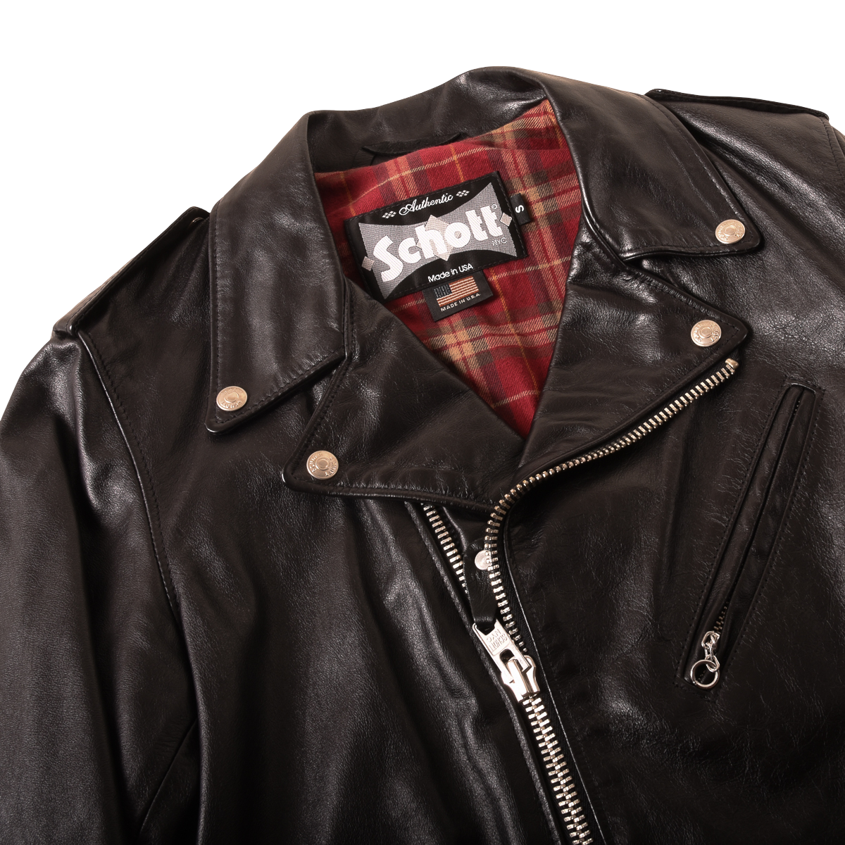 Schott 626 Leather Jacket Made In USA