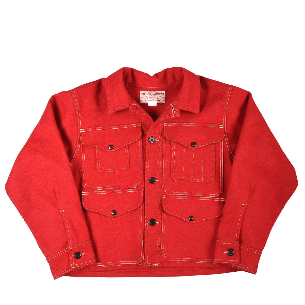 Filson X Brut Archive ' Scarlet Mackinaw Cruiser 686 of a limited 897 piece