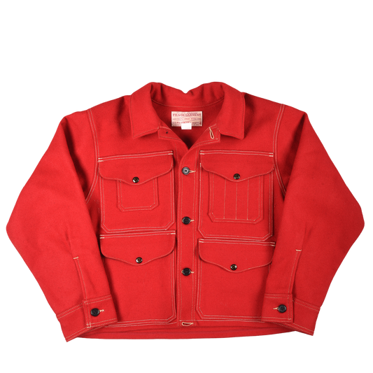 Filson X Brut Archive ' Scarlet Mackinaw Cruiser 686 of a limited 897 piece