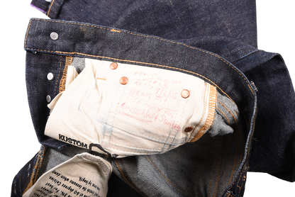 Womens Japanese Selvedge Buckle Back Deadstock W26