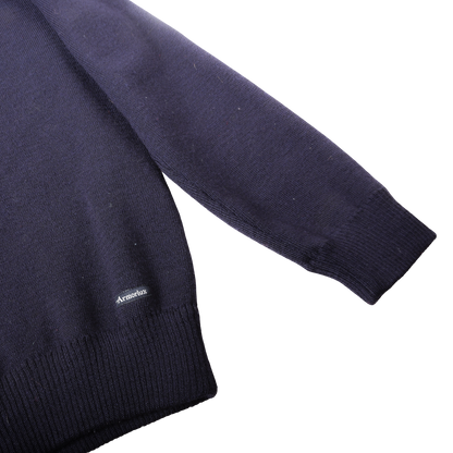 Armor Lux Fisherman Wool Jumper Navy