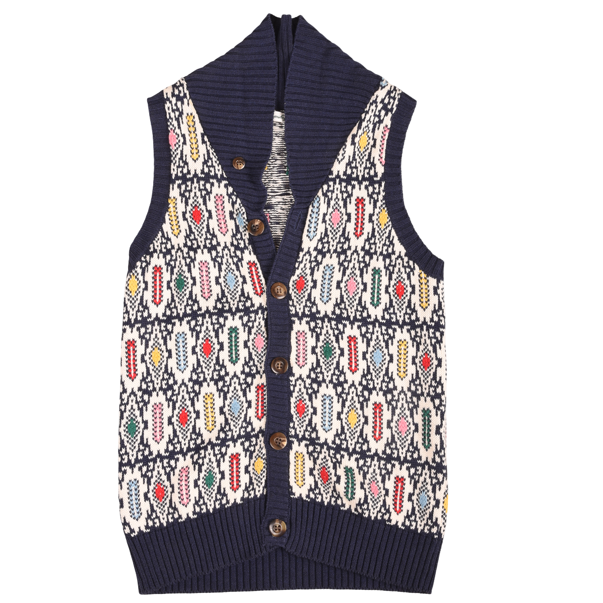 Beams Boy Knit Vest