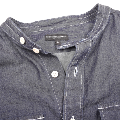 Engineered Garments round collar Chambray Shirt
